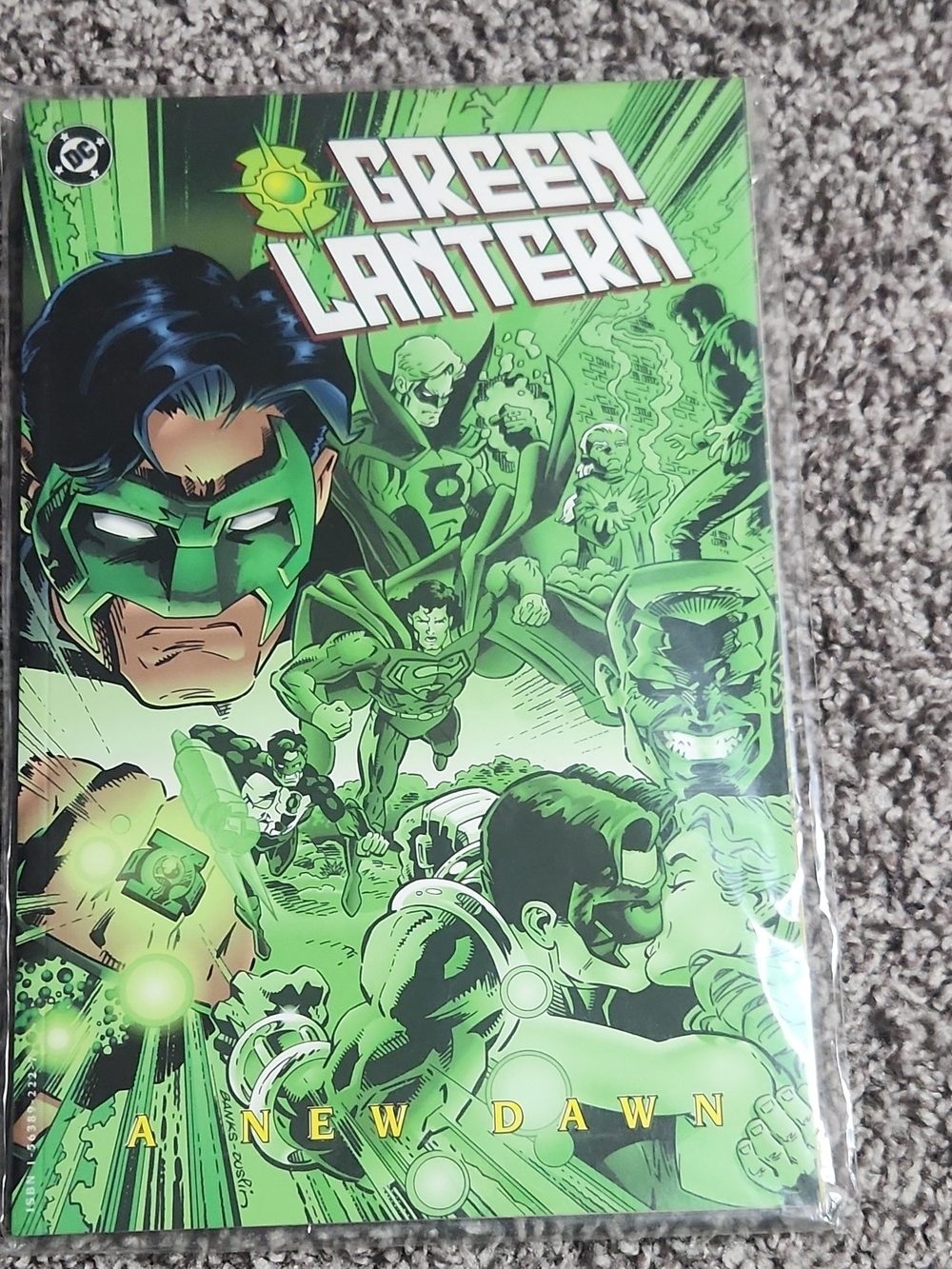 DC Comics Green Lantern Comic Book - Green